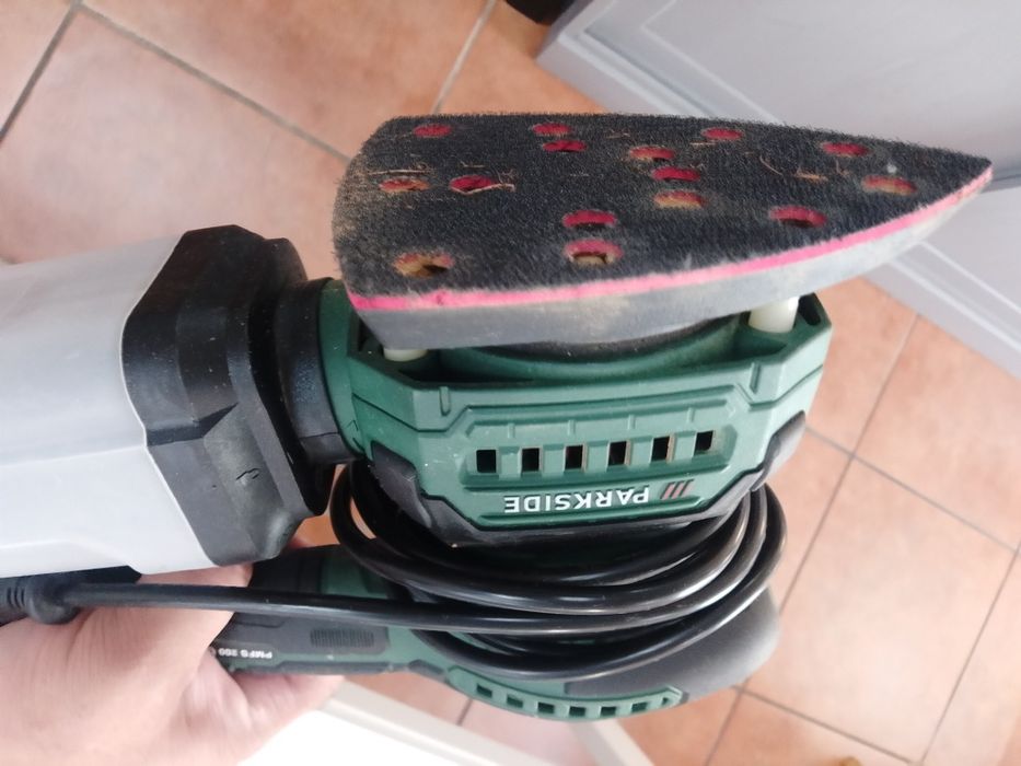 Lixadora Vibratória 3 em 1 PARKSIDE (Igual a Nova)