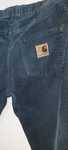Calças Veludo Carhartt Slim Pant. Tam. M 30/32