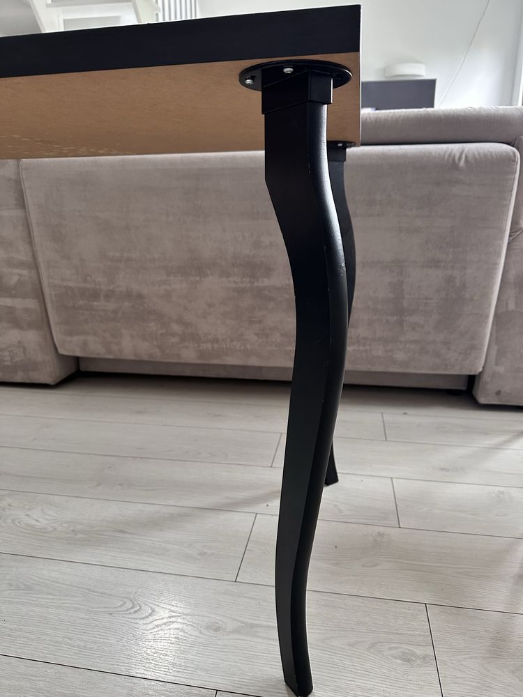 Biurko IKEA czarne 120x60