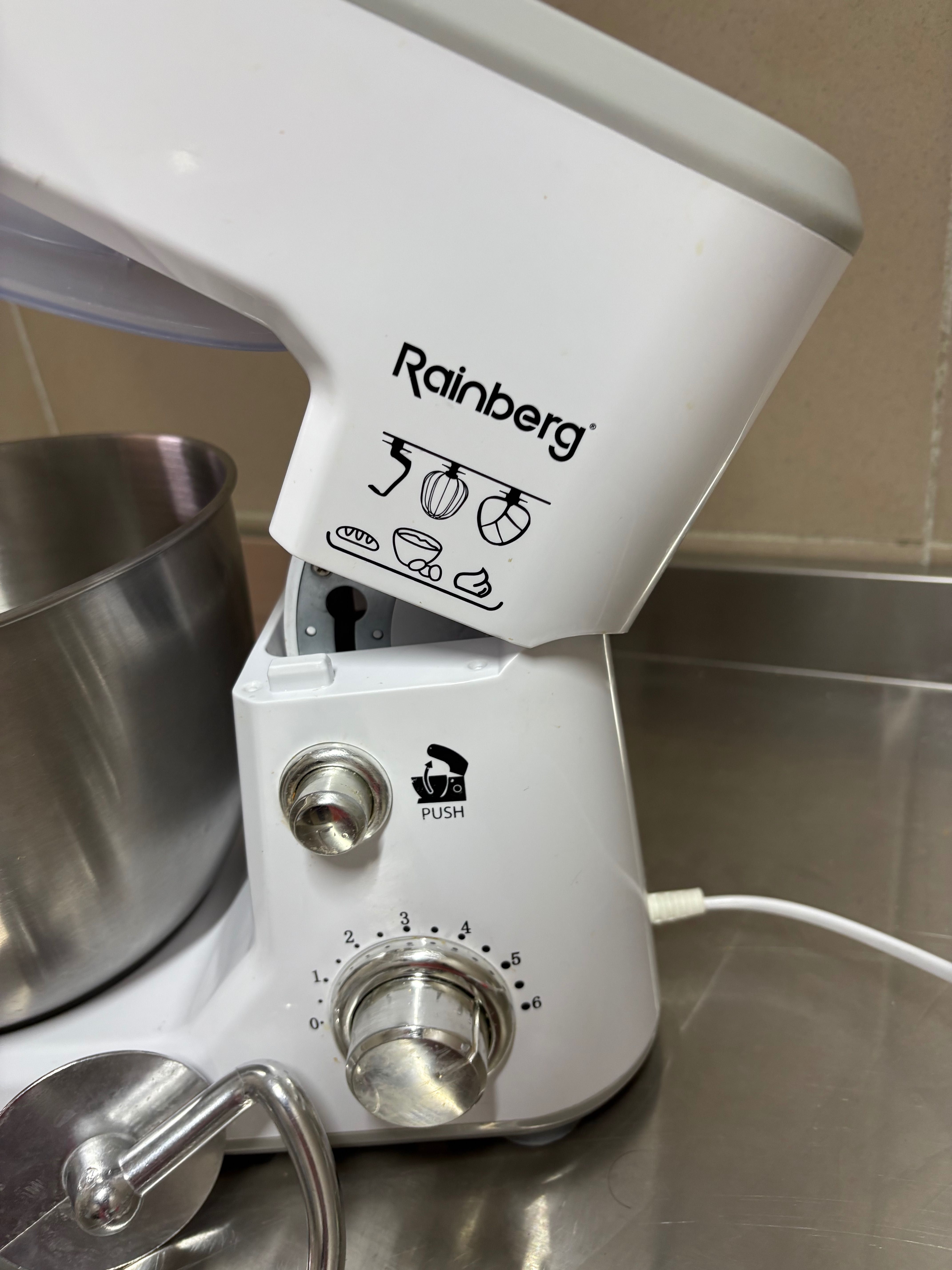 Планетарний тістоміс Rainberg RB-8082