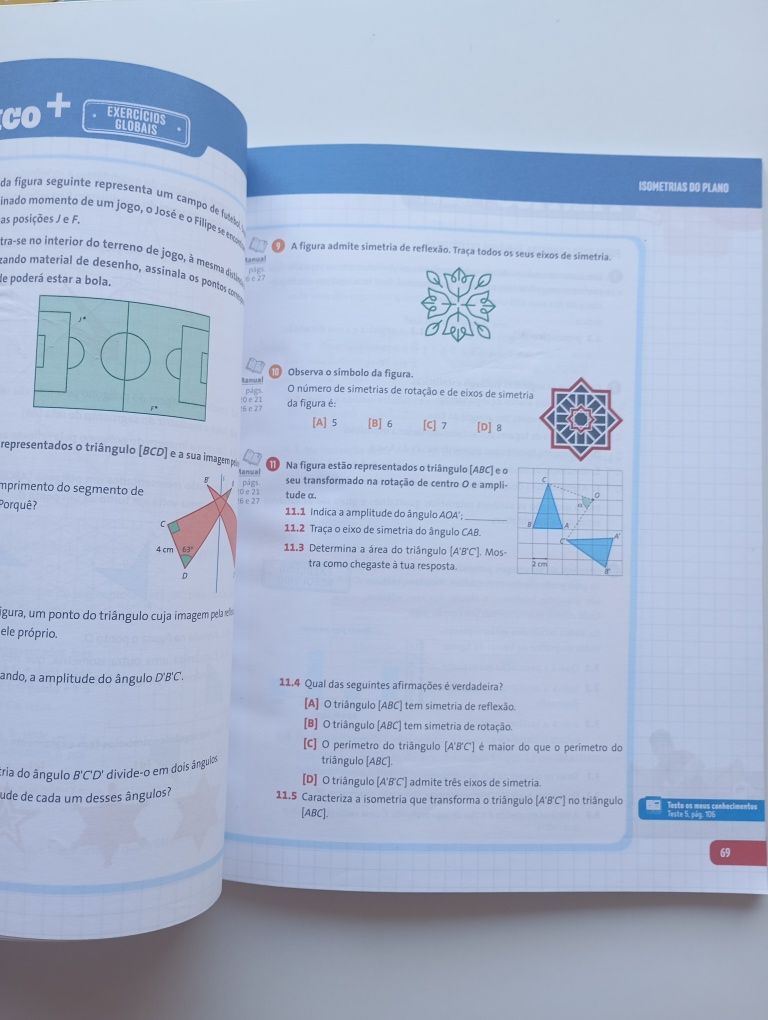 Cadernos de atividades 6° ano