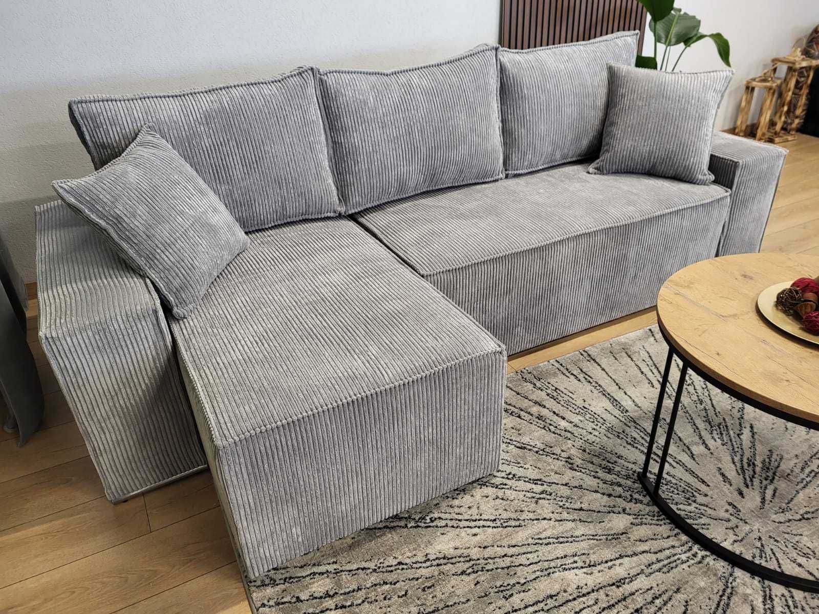 Narożnik FABIO sprężyna BONELL DOSTAWA rogówka łóżko sofa, 7 dni