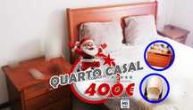 Mobília Quarto casal completo (cama grande + colchão + cómoda + Esp..)