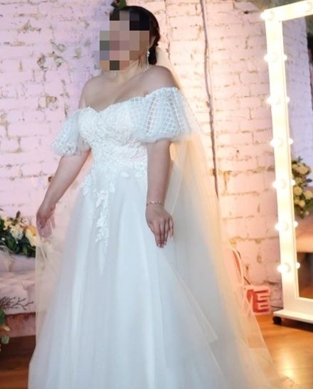 Свадебное платье , весільна сукня, L-XL,52