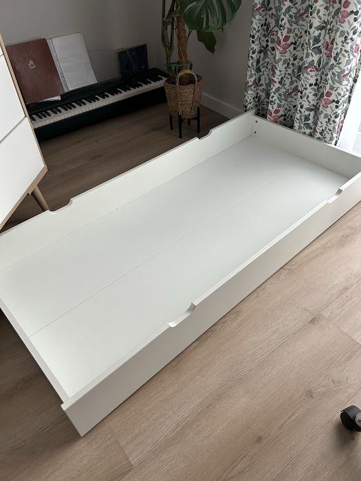 Szuflada do łóżeczka 160×70 Pinio Domki/Mini – biała