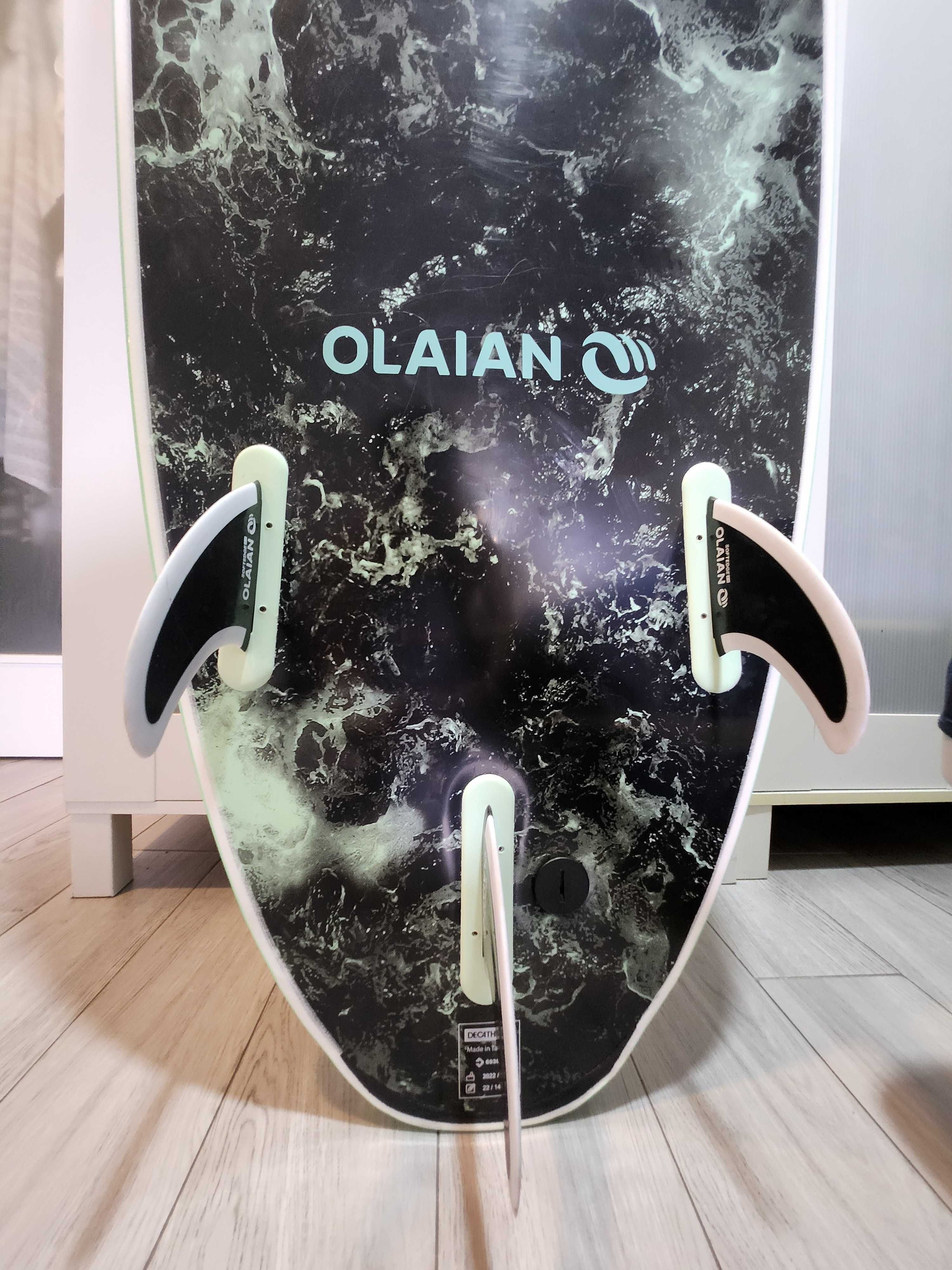 Prancha de Surf como nova 7.0 com 3 quilhas