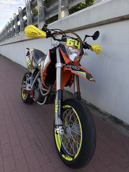 KTM LC4 Supermoto, zarejstrowany
