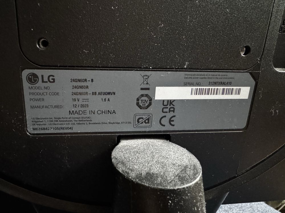 Monitor LG 144Hz