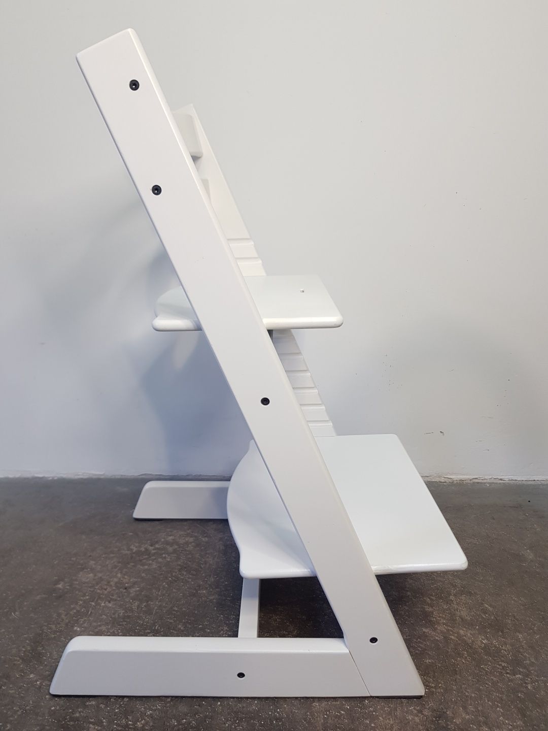 Krzesełko Stokke Tripp Trapp - NOWY MODEL - Baby Set Newborn set BIAŁE