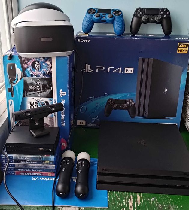 Приставка Sony PlayStation 4PRO вторая ревизия.
