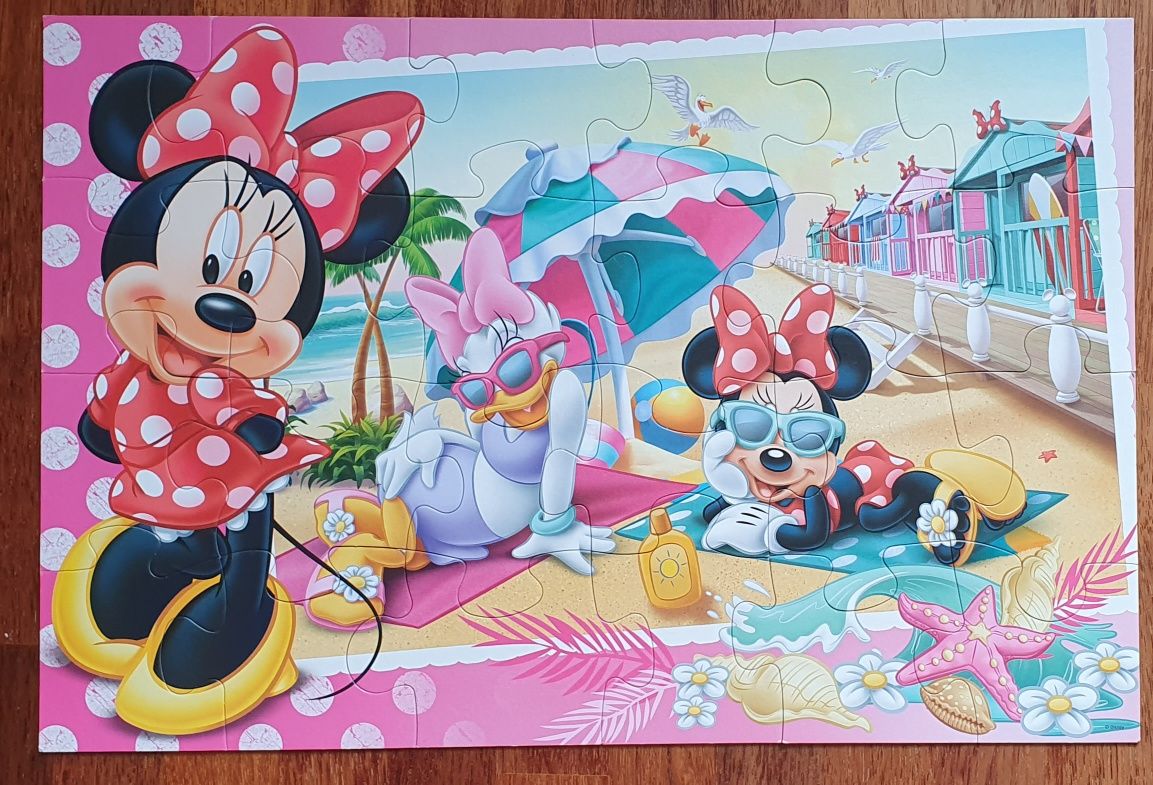 Duże puzzle Minnie Mouse Trefl