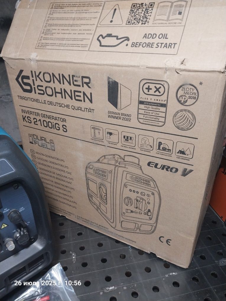 Генератор Konner&sohner ks2100ig s