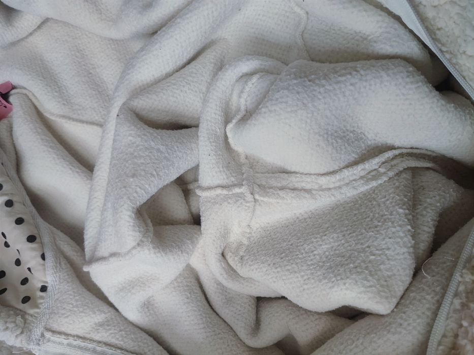 Пижама, Кигуруми взрослый, белый, бу, тедди мех, фирменный.