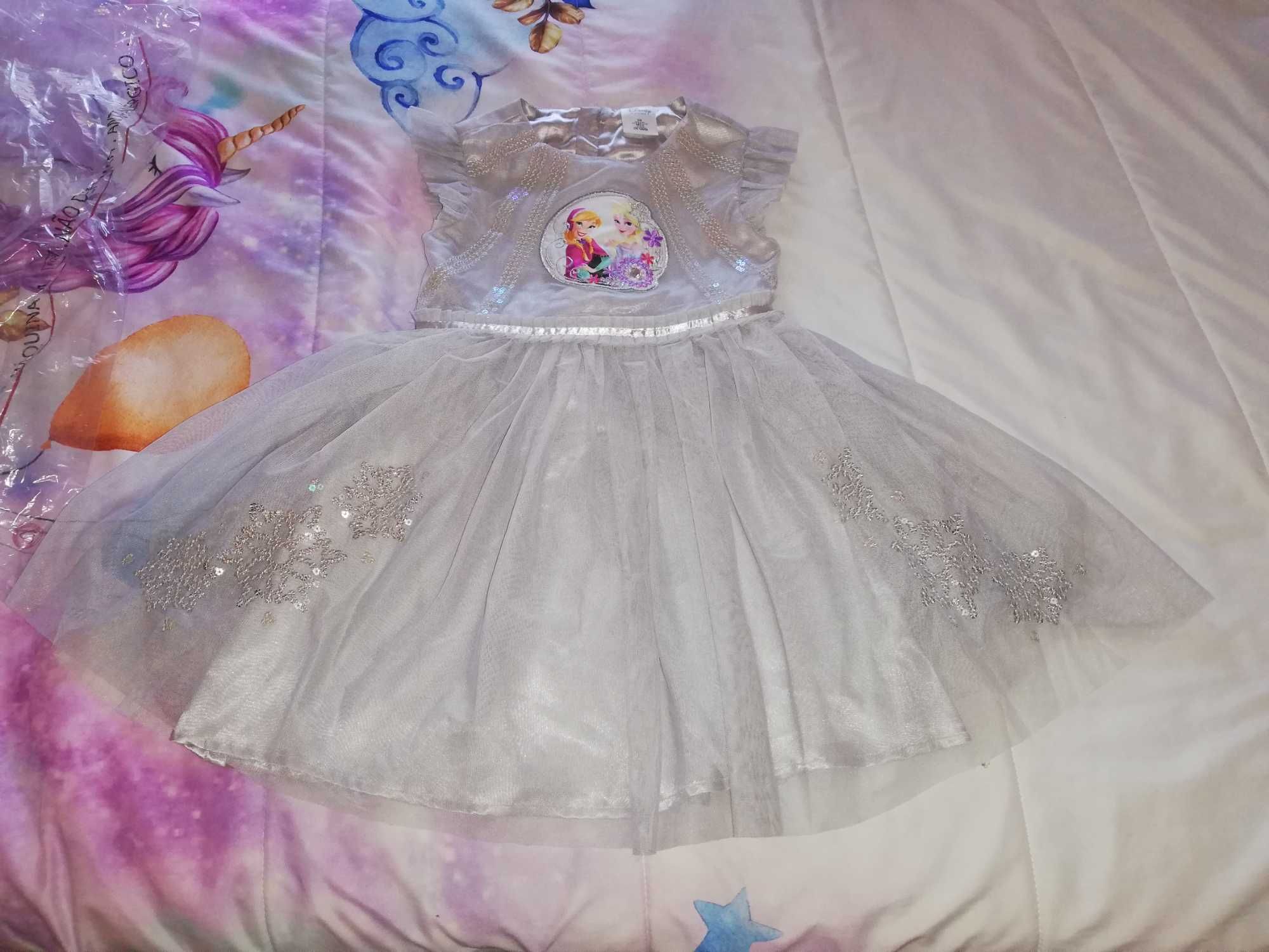 Vestidos variados da disney criança