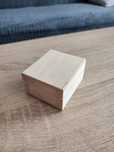 Mini pudełko drewniane 7x6x4 decoupage