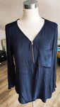 Blusa Bershka azul M