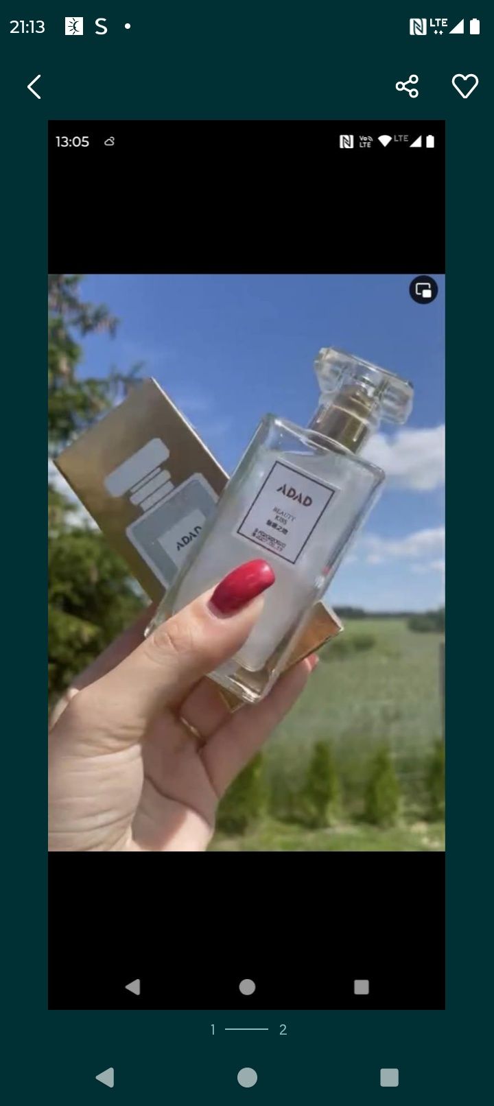 Perfumy Adad biały brokat 1+1

Wyjątkowy, niespotykany zapach z owoooc