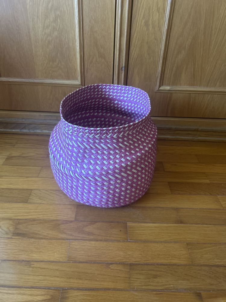 Cesta decorativa Rosa