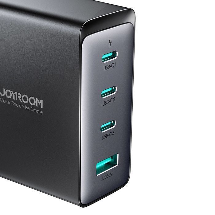 Ładowarka GaN Joyroom JR-TCG05UK 140W USB-C/A + Kabel USB-C 240W