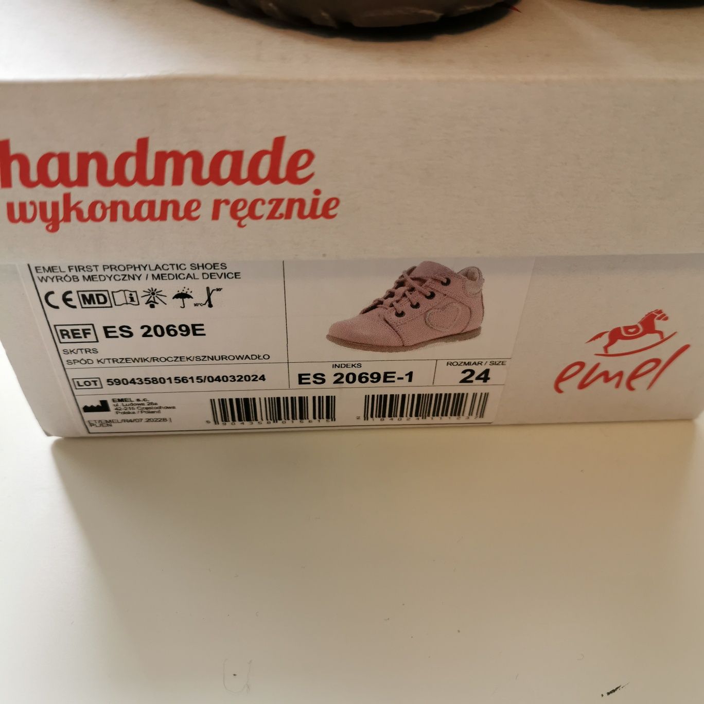 Buty dziewczęce Emel 24