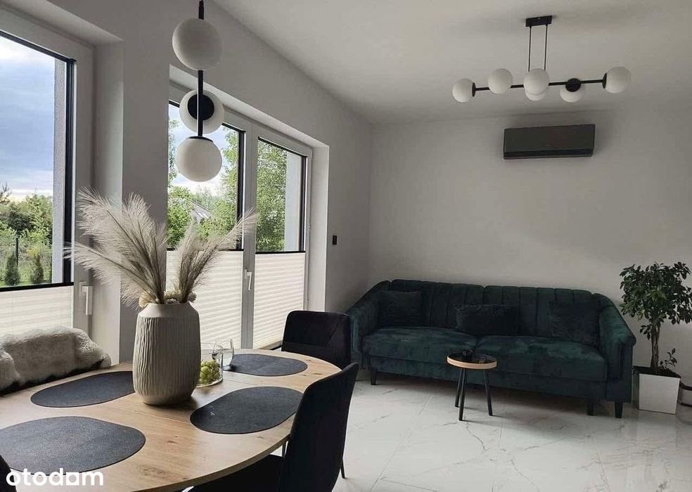 Nowoczesny dom 120 m2 w zielonej okolicy. Kozerki