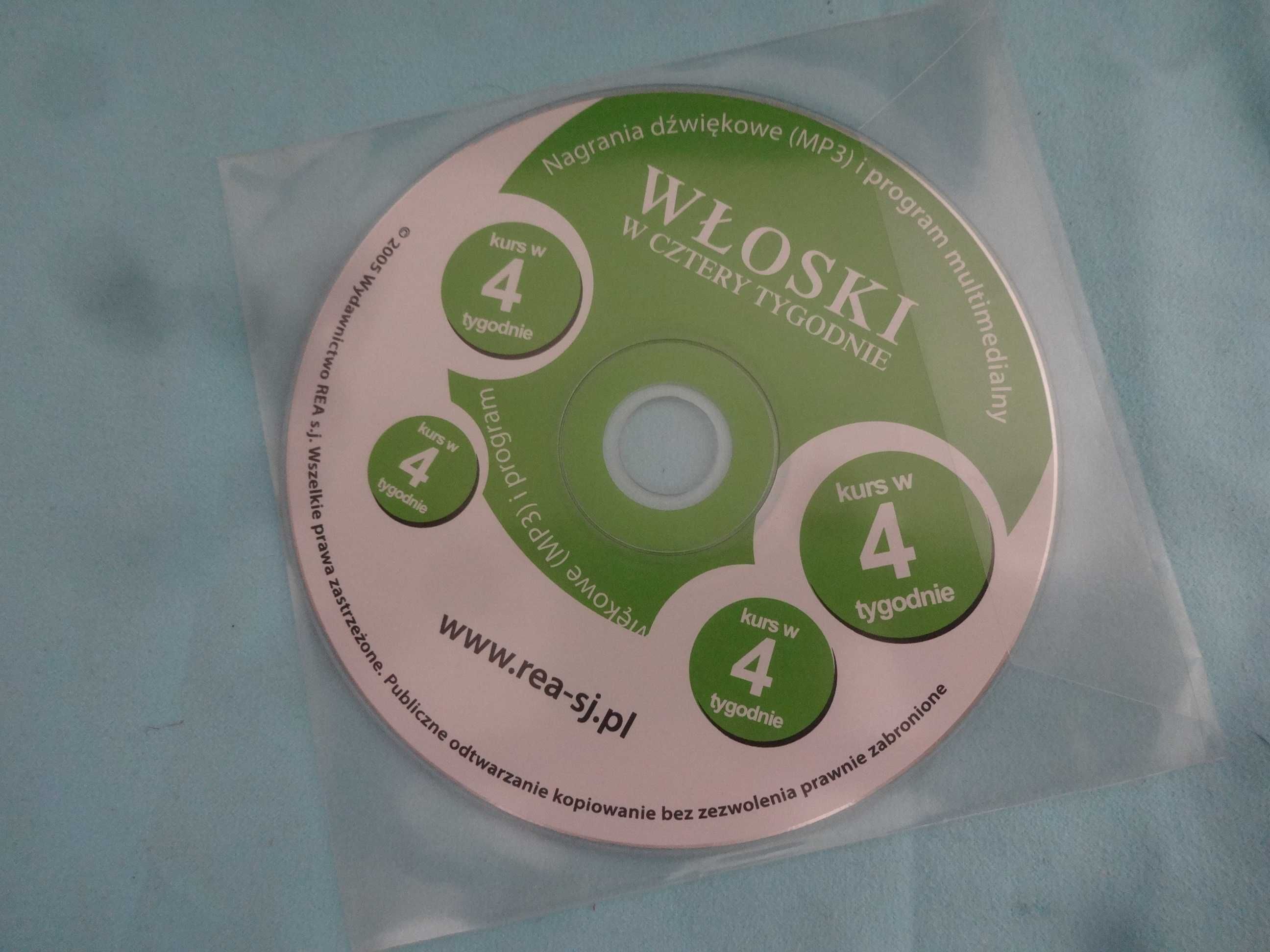 Wloski w cztery tygodnie Italiano in 4 settimane CD tylko plyta