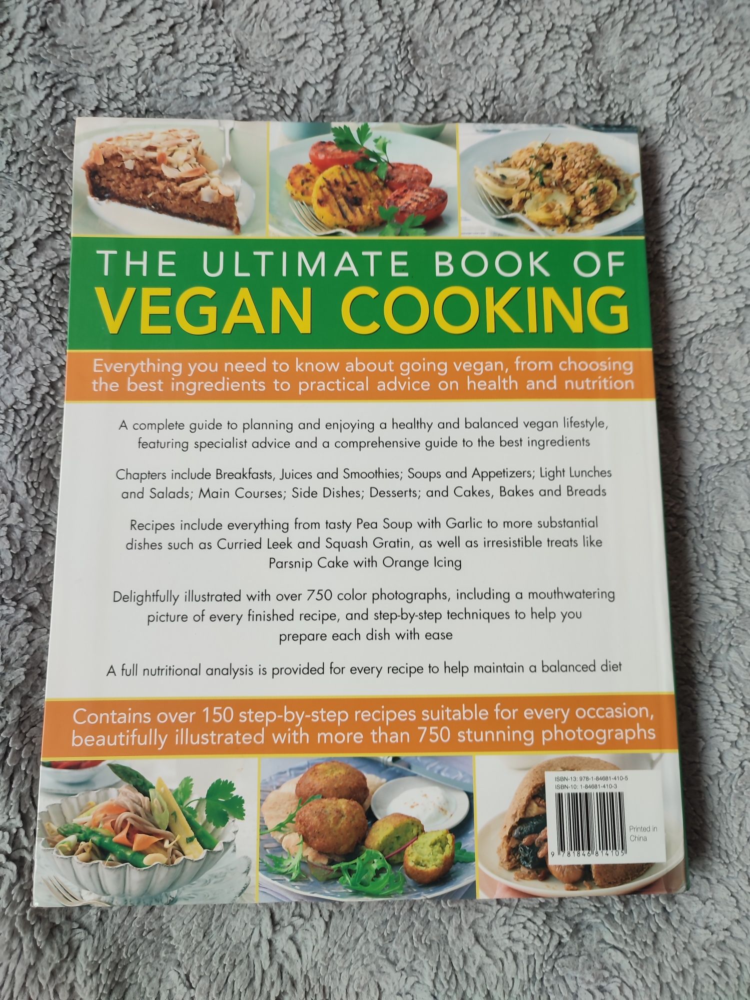 Książka kucharska The Ultimate Book of Vegan Cooking