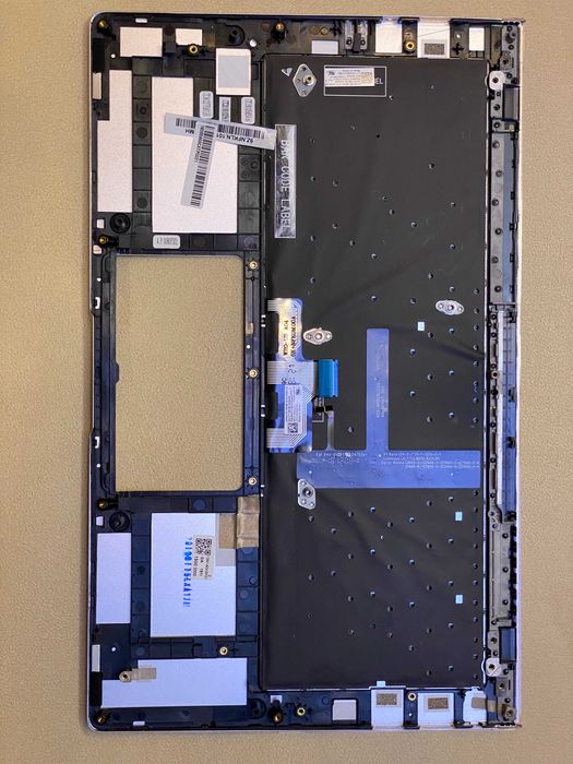 Оригинальная клавиатура (Topcase) для ноутбука Asus ZenBook 14 UX433