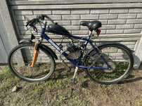 Rower z silnikiem spalinowym 80cc