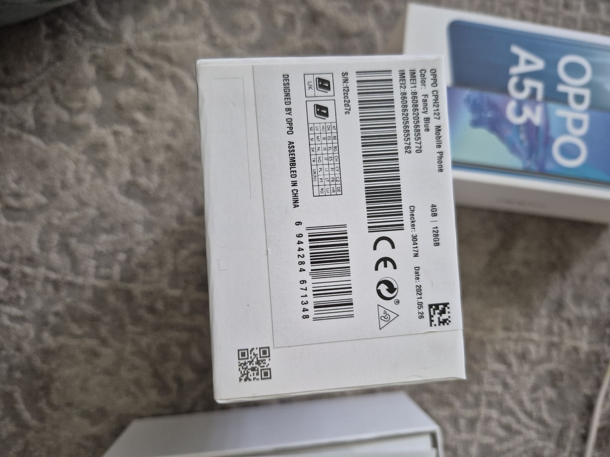 OPPO A53 4GB / 128GB niebieski metaliczny fancy blue android