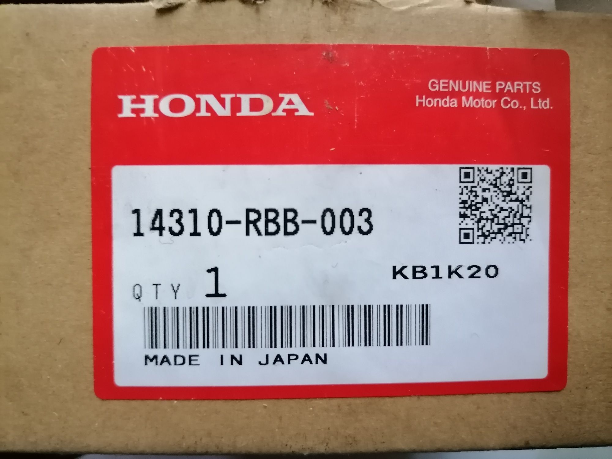 Шестерня привода розпредвала Honda Acord 7 K24A3 . 14310-RBB-003