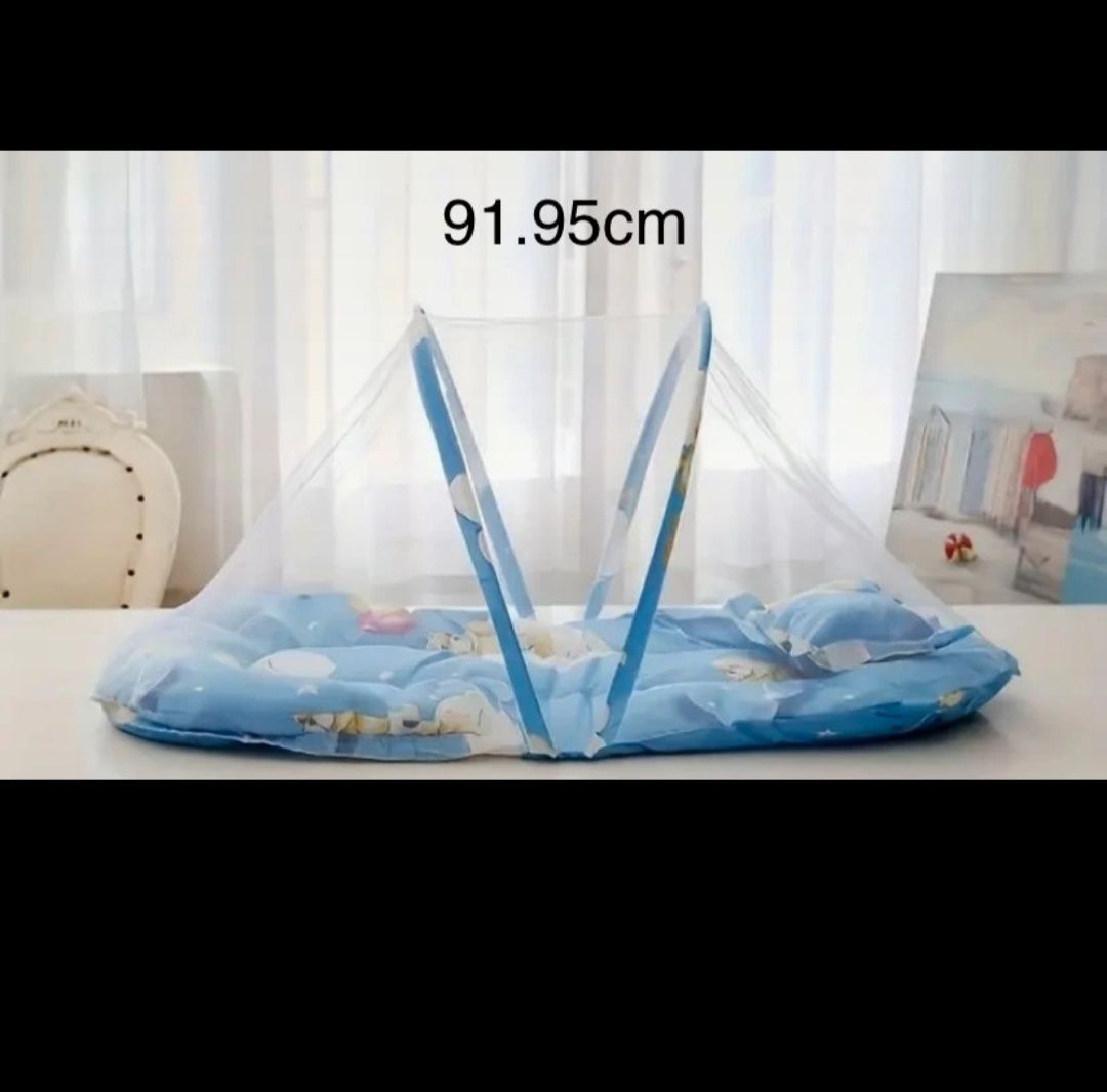 Cama com rede mosquiteira bebe