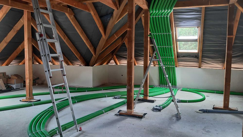 Montaż rekuperacji System bilansujemy po uruchomieniu