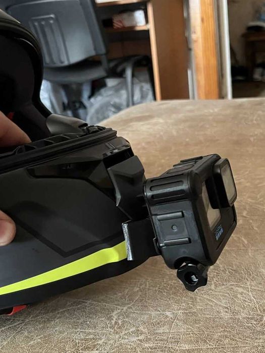 Кріплення GoPro гопро для мотошолому HJC, LS2, Shoei, AGV та інші