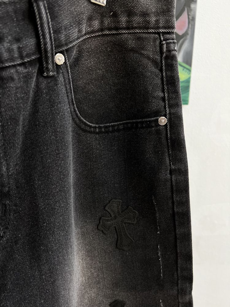 Шорти Chrome Hearts джинсові