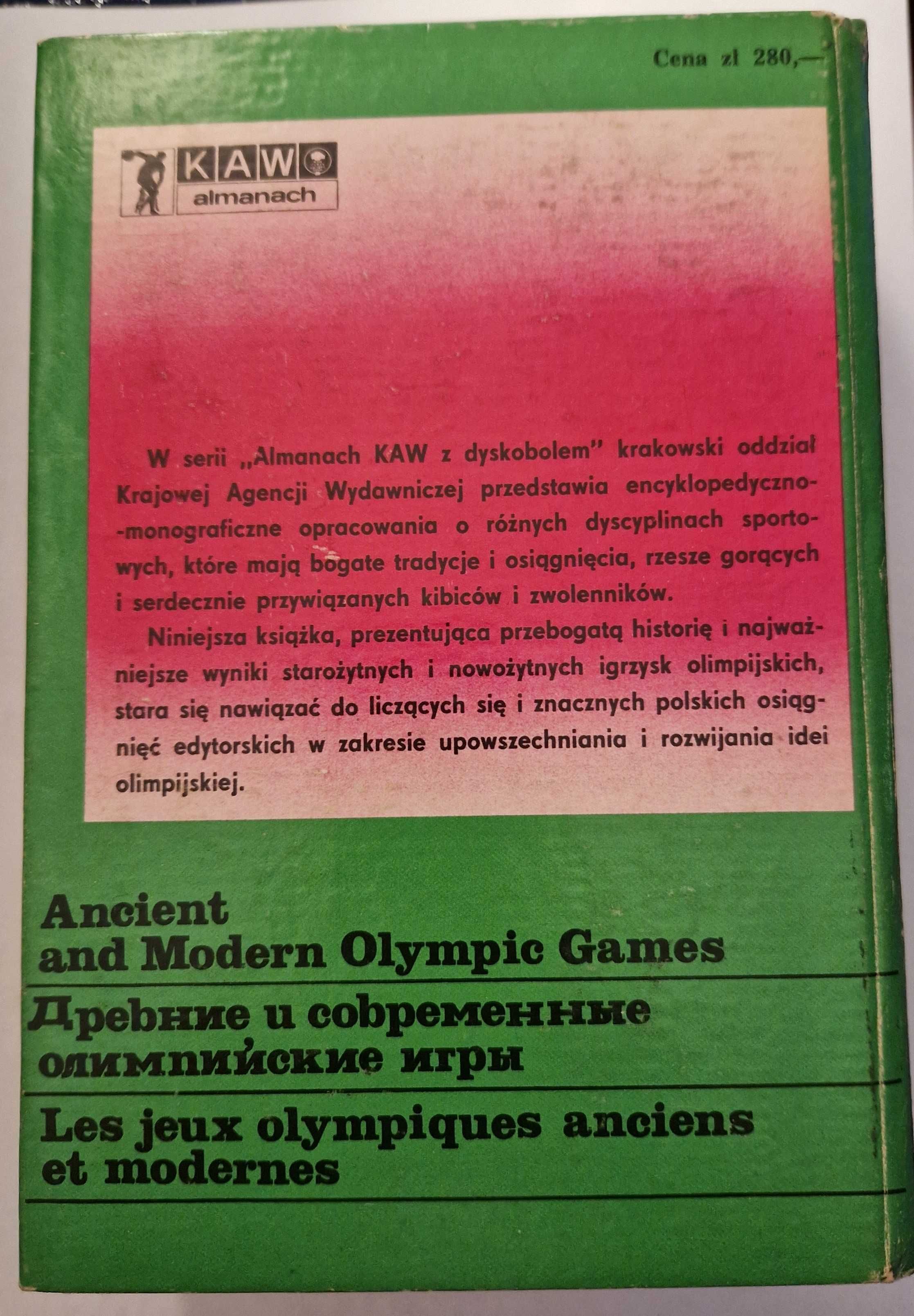 Starożytne i nowożytne Igrzyska Olimpijskie - Zbigniew Porada