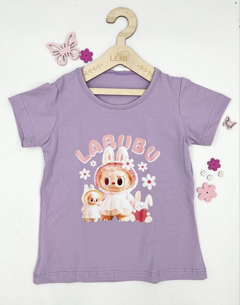 T-shirt dziewczęcy bawelna polska LaBubu