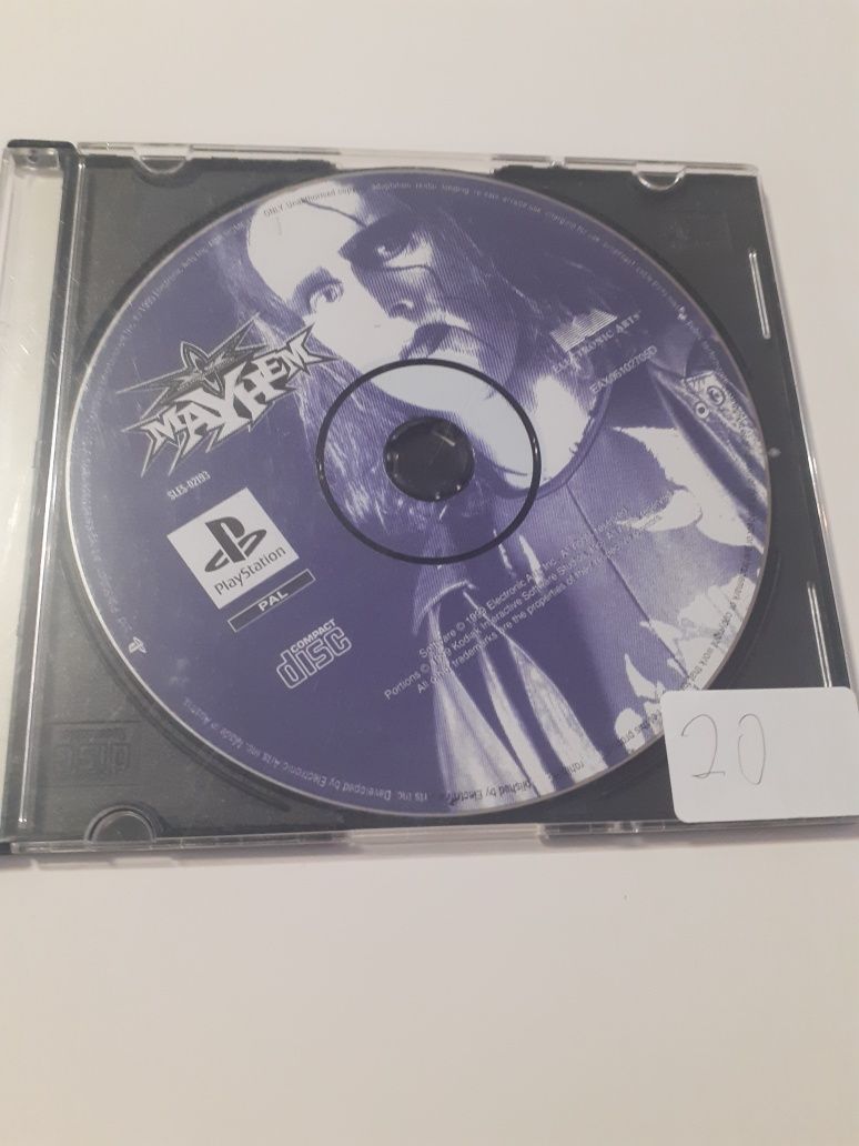 Mayhem psx ps1 ps one PlayStation