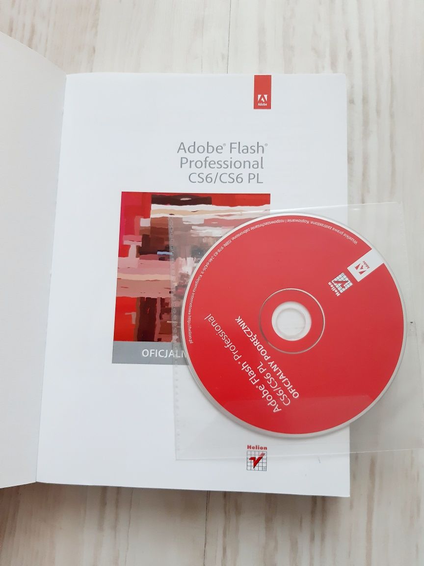 Adobe Flash CS6/CS6 PL + CD. Oficjalny podręcznik. Książka.