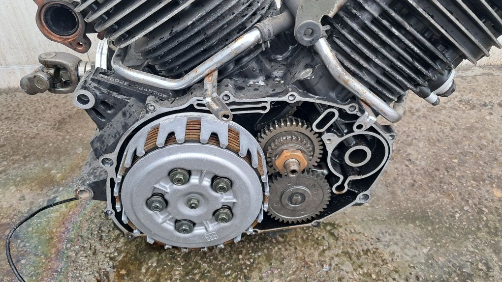 Silnik Yamaha XVS 650 Drag Star Wał Korbowy Głowica Cylindry Części