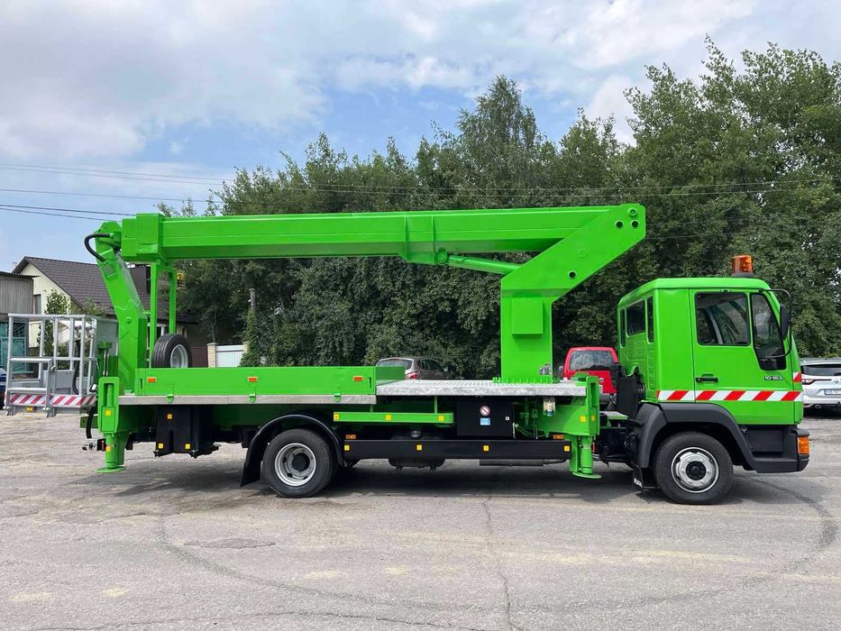 MAN 10.163 автовишка RUTHMANN Т250 25м.