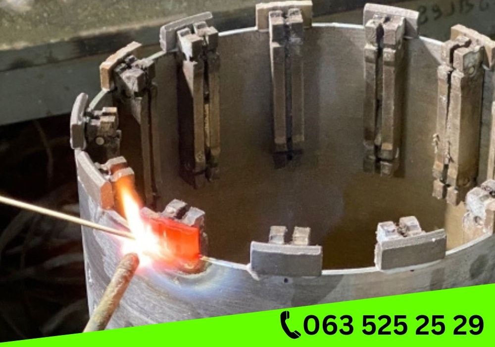 С ГАРАНТИЕЙ! Ремонт алмазных коронок, пайка сегментов, реставрация