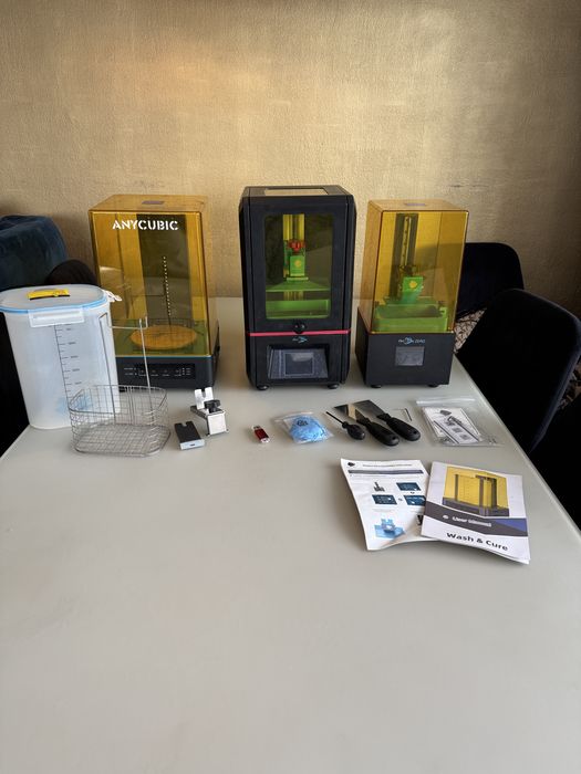 Drukarka 3d Anycubic Photon S + Photon Zero + Wash & Cure + akcesoria