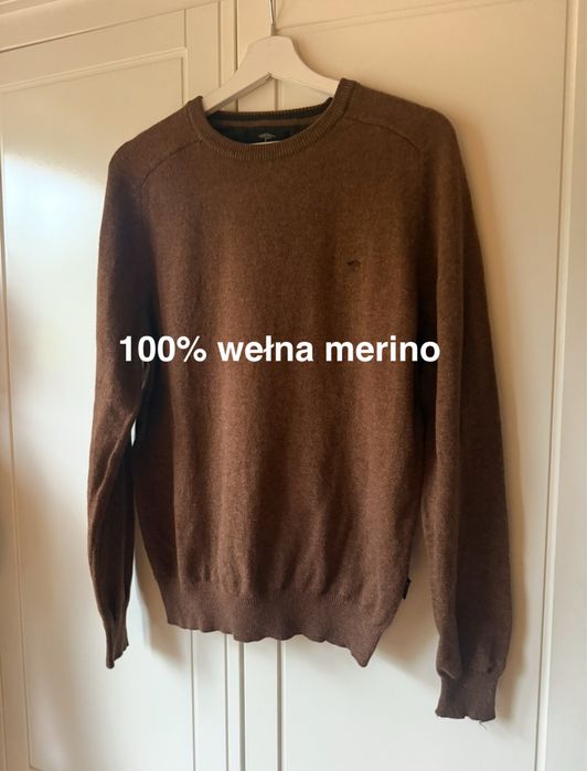 sweter 100% welna merino