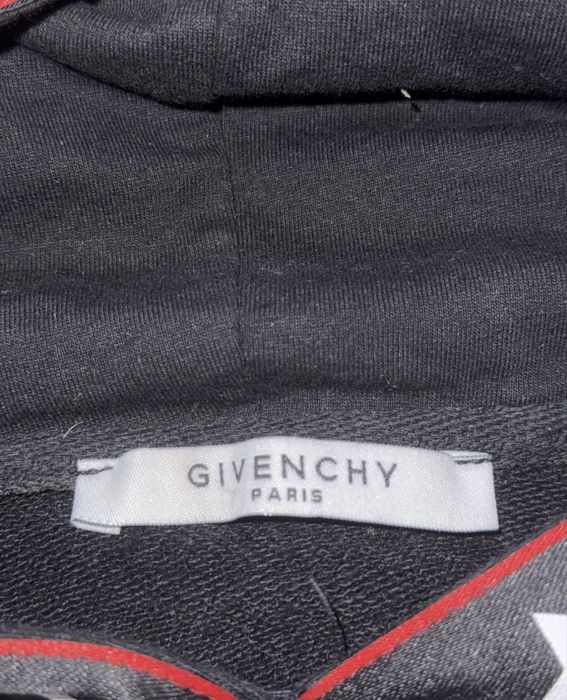 Худи живанши гівенши givency худак чорний дрип дрилл на лампасах хл ро