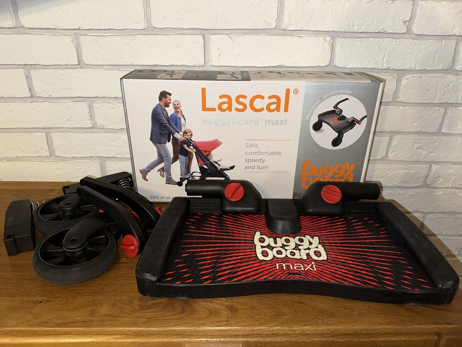Lascal BuggyBoard maxi, Red Label, czerwony