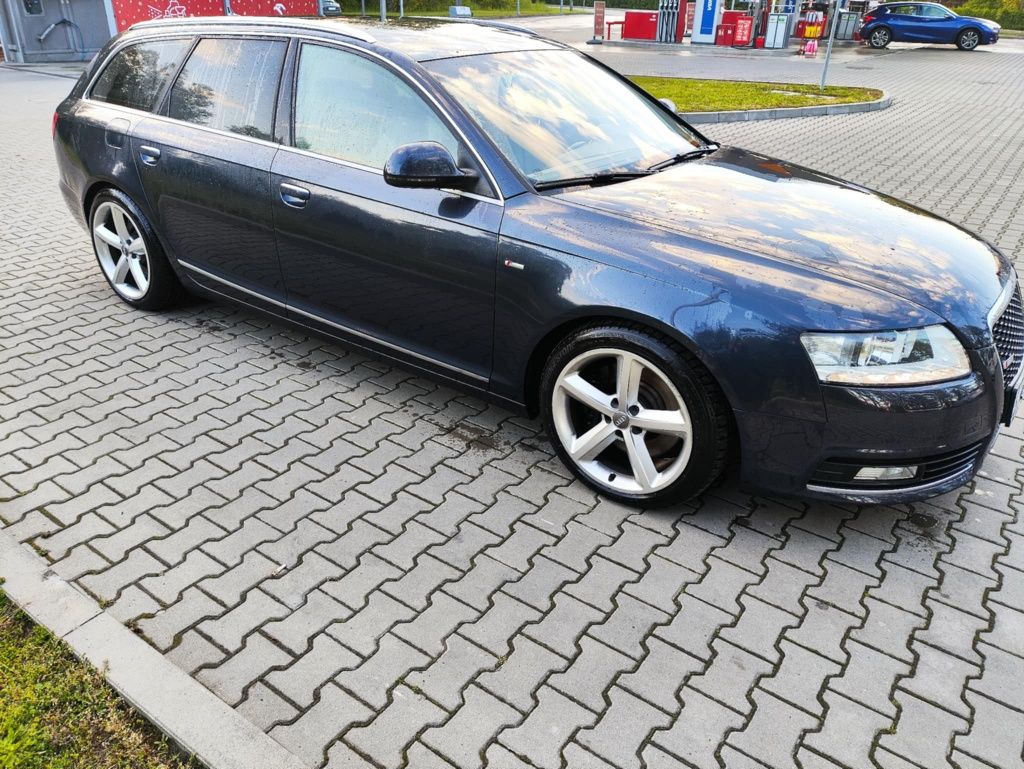 Audi A6 C6 S-line Lift 2008Rok 3.0 TDI Quattro LEDy , alcantara