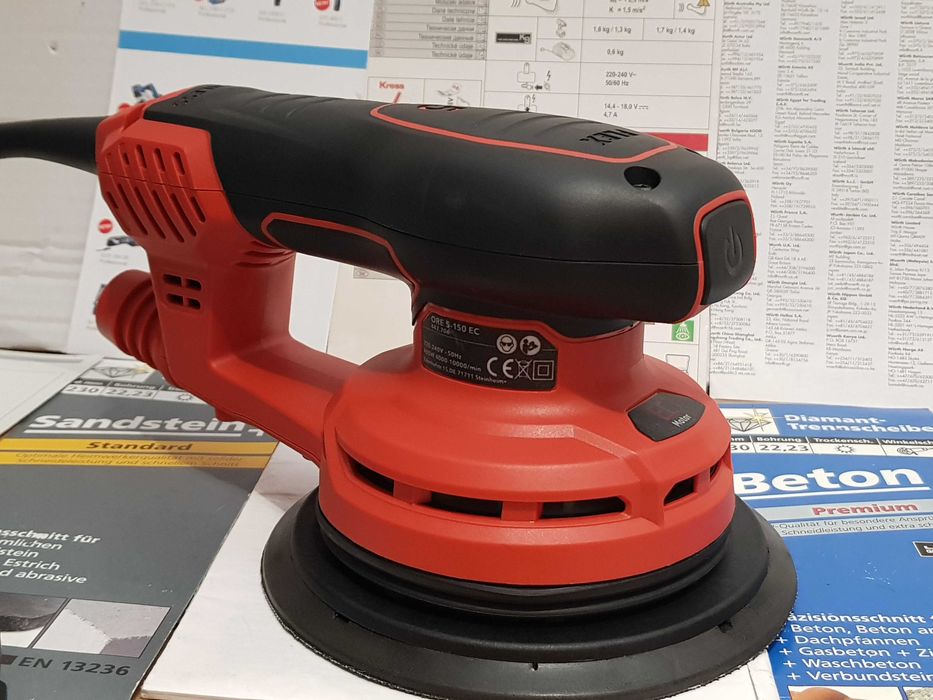 Szlifierka bezszczotkowa FLEX ORE 5-150 EC mimośrodowa Nowa 150/5