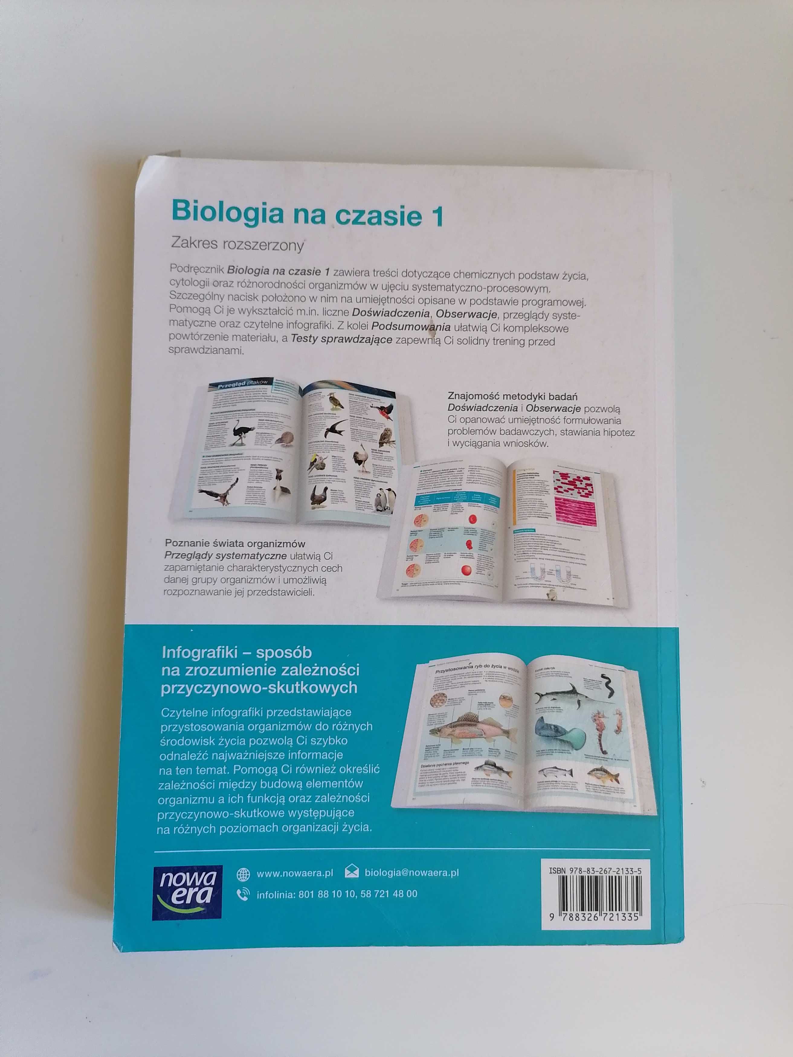 Biologia na czasie 1, zakres rozszerzony