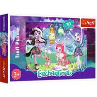 Trefl Puzzle 30 el. Magiczny świat Enchantimals 18236